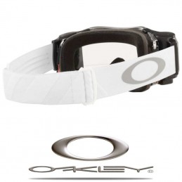 Masque OAKLEY AIRBRAKE Roll-Off Tuff Blocks white