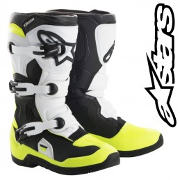 Bottes ALPINESTARS TECH 3S Black-Yellow flo
