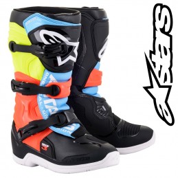 Bottes ALPINESTARS TECH 3S Black-Red-Yellow