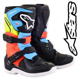 Bottes ALPINESTARS TECH 3S KIDS Black-Red-Yellow