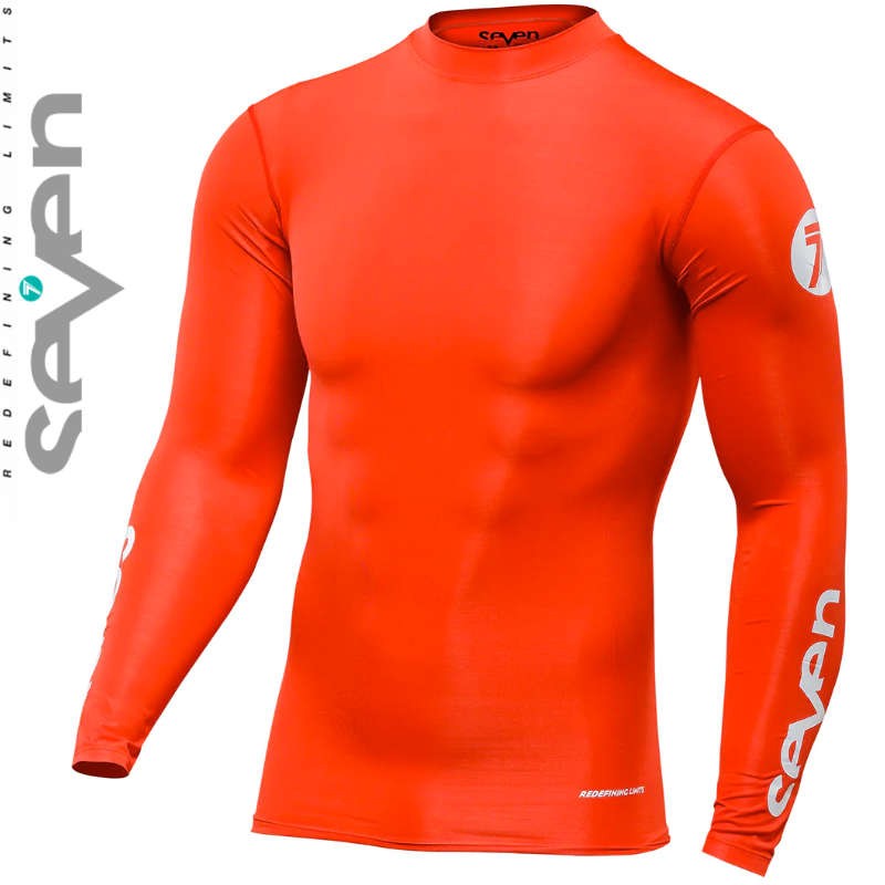 Maillot compression SEVEN ZERO rouge