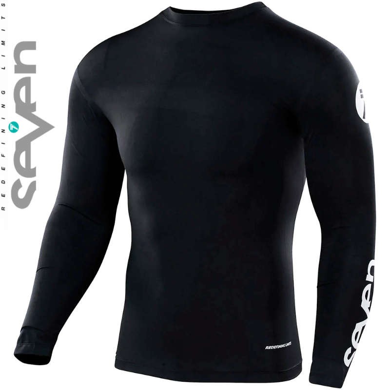 Maillot compression SEVEN ZERO Noir Maillot compression SEVEN ZERO Noir