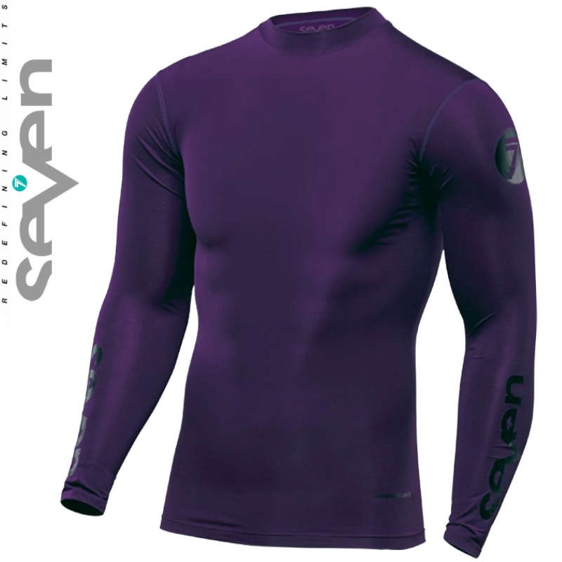 Maillot compression SEVEN ZERO Violet Maillot compression SEVEN ZERO Violet