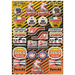 Planche de stickers TECNOSEL Vintage