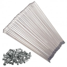 Kit rayons inox HONDA 125 CR