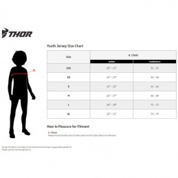 Maillot enfant THOR PULSE Tactic Red