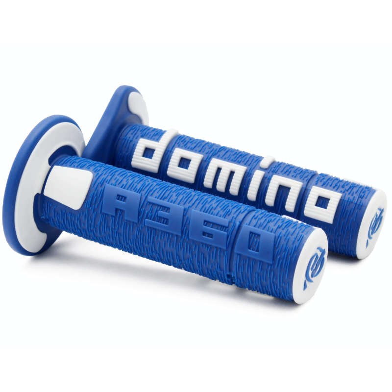 Poignées DOMINO A360 Blanc-Bleu