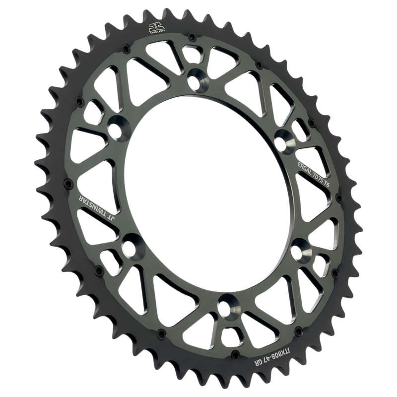 Couronne Twinstar acier/aluminium GASGAS MC-MCF Couronne Twinstar acier/aluminium GASGAS MC-MCF