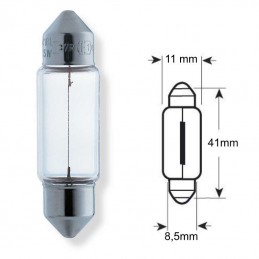 Ampoule navette SV8,5-8 12V-5W