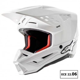 Casque ALPINESTARS SUPERTECH M5 White ECE 22-06