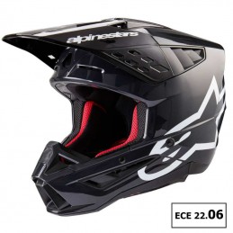 Casque ALPINESTARS SUPERTECH M5 CORP Black ECE 22-06