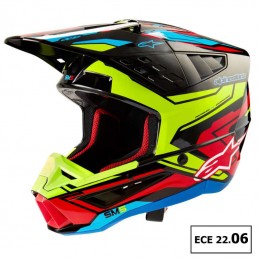 Casque ALPINESTARS SUPERTECH M5 ACTION Black ECE 22-06