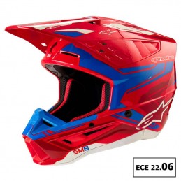 Casque ALPINESTARS SUPERTECH M5 ACTION Red ECE 22-06