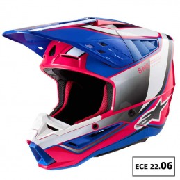 Casque ALPINESTARS SUPERTECH M5 SAIL Pink ECE 22-06