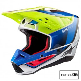 Casque ALPINESTARS SUPERTECH M5 SAIL Yellow ECE 22-06