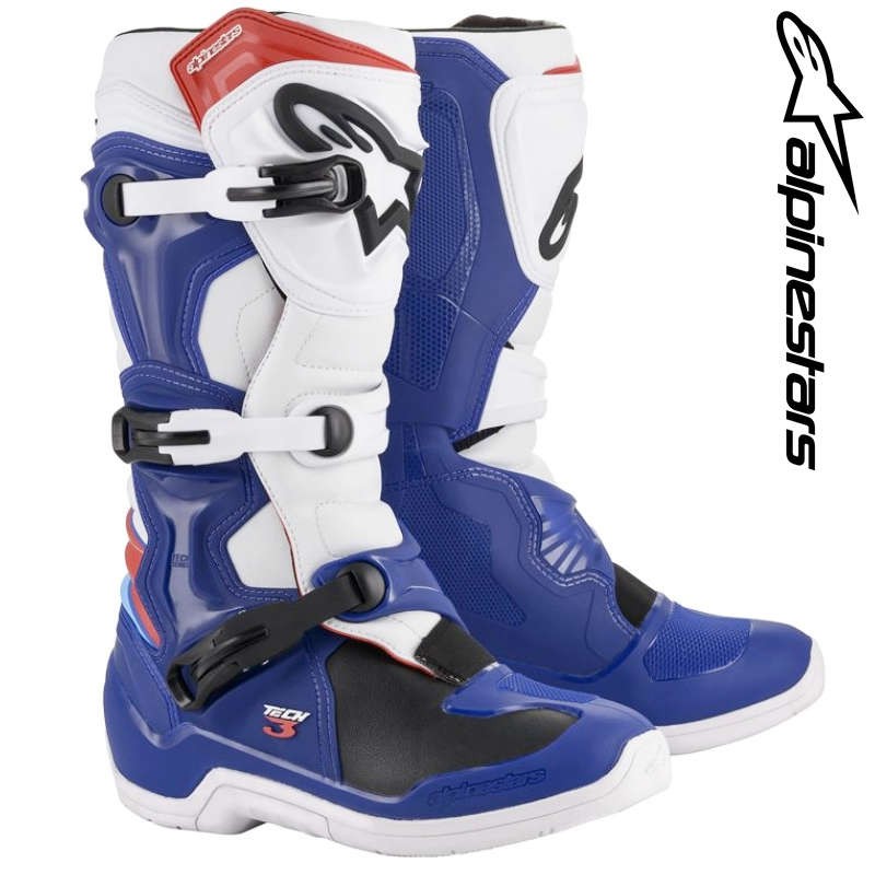 Bottes ALPINESTARS TECH 3 Blue White Red