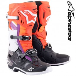 Bottes ALPINESTARS TECH 10 Black-Orange-red