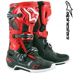 Bottes ALPINESTARS TECH 10 Red-Black
