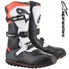 Bottes ALPINESTARS TECH-T Back-Gray-Red fluo