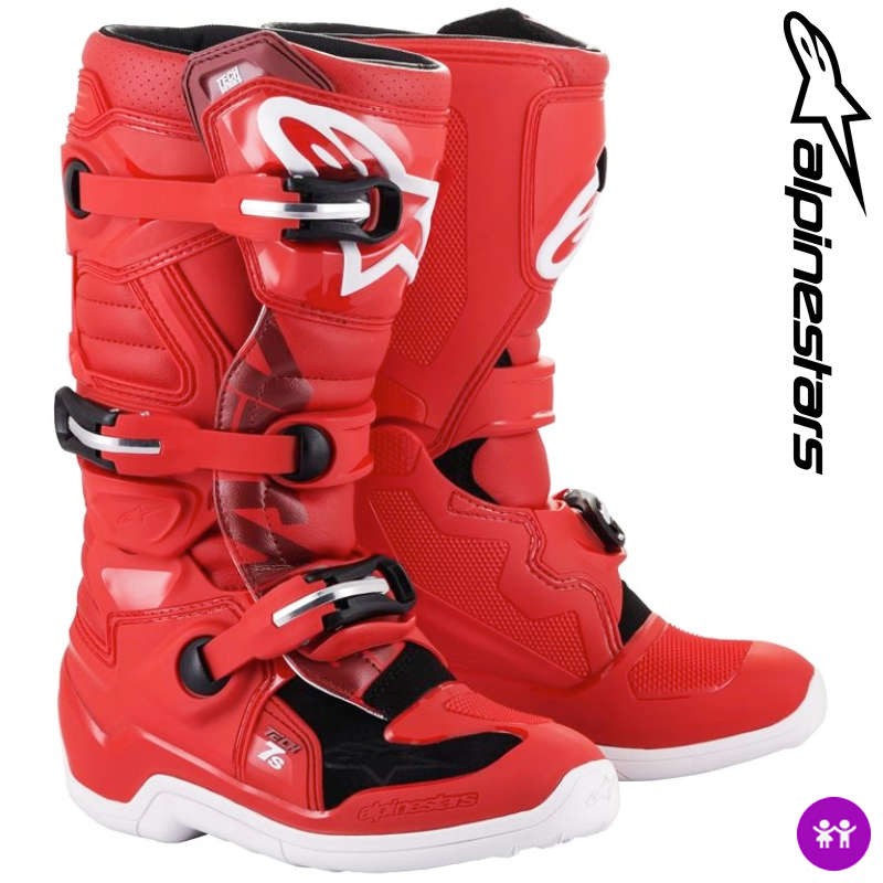 Bottes ALPINESTARS TECH 7S Red Bottes ALPINESTARS TECH 7S Red