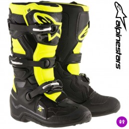 Bottes ALPINESTARS TECH 7S Black-Yellow fluo