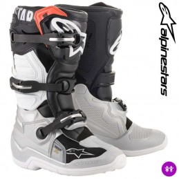 Bottes ALPINESTARS TECH 7S Black-Silver-Red
