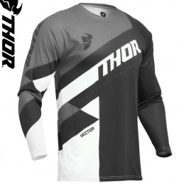 Maillot THOR SECTOR Checker black-gray