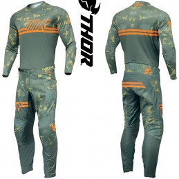 Maillot THOR SECTOR Digi camo green