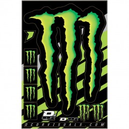 Planche stickers Monster Energy XL