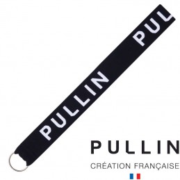 Porte clé PULLIN noir-blanc