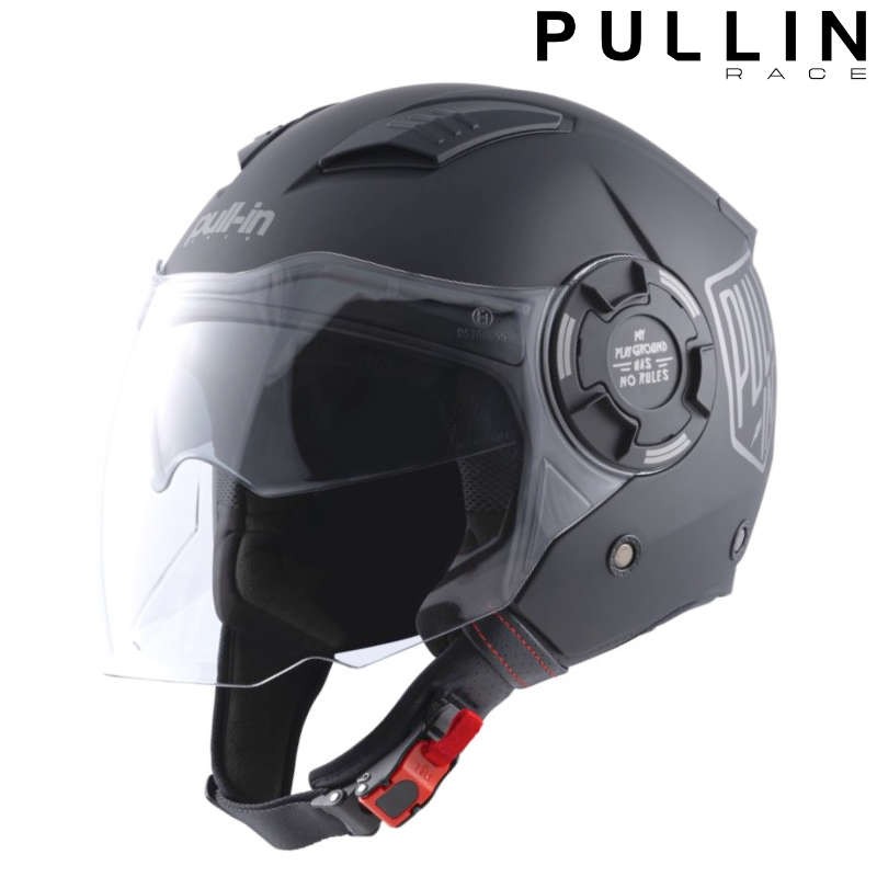 Casque PULL-IN Open face mat black
