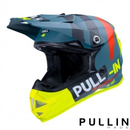 Casque enfant PULL-IN TRASH Orange-Petrol