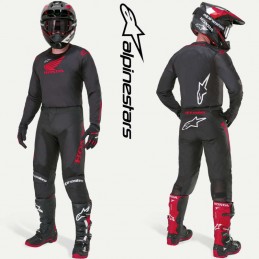 Maillot ALPINESTARS RACER HONDA Black
