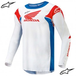 Maillot ALPINESTARS RACER HONDA White