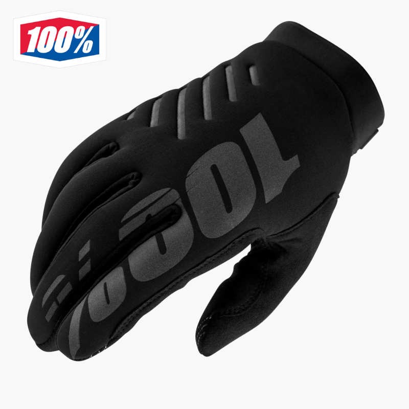 Gants 100% BRISKER Noir Gants 100% BRISKER Noir