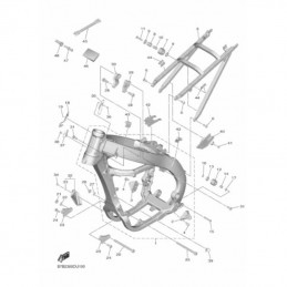 Silenbloc de réservoir 450 YZF 2018-2022