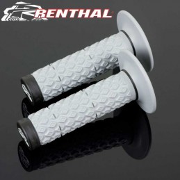 Poignées RENTHAL MX Dual Glue-On noir