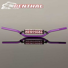 Guidon RENTHAL 22.2mm Purple