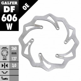 Disque de frein avant GALFER 400 EXC-F