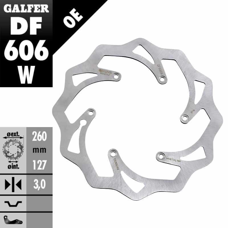 Disque de frein avant GALFER KTM 250 SX