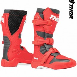 Bottes enfant THOR BLITZ XP Black-Red