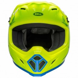 Casque BELL MX-9 Zone yellow