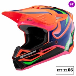 Casque enfant ALPINESTARS S-M3 Deegan réplica