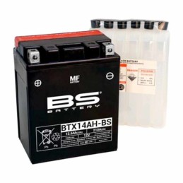 Batterie BS BTX14AH-BS + pack d'acide