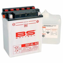 Batterie BS BB14L-A2 + pack d'acide