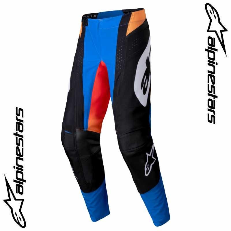 Pantalon ALPINESTARS TECHSTAR Melt orange-blue