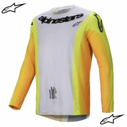 Maillot ALPINESTARS TECHSTAR Melt yellow-black