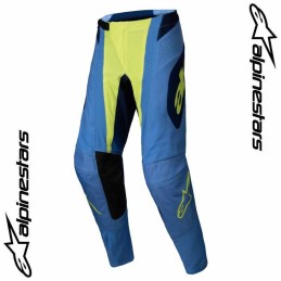 Pantalon ALPINESTARS TECHSTAR Melt yellow-blue