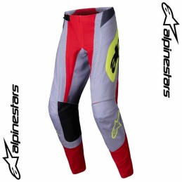 Pantalon ALPINESTARS TECHSTAR Melt red-gray