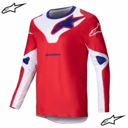 Maillot ALPINESTARS RACER Veil red-white